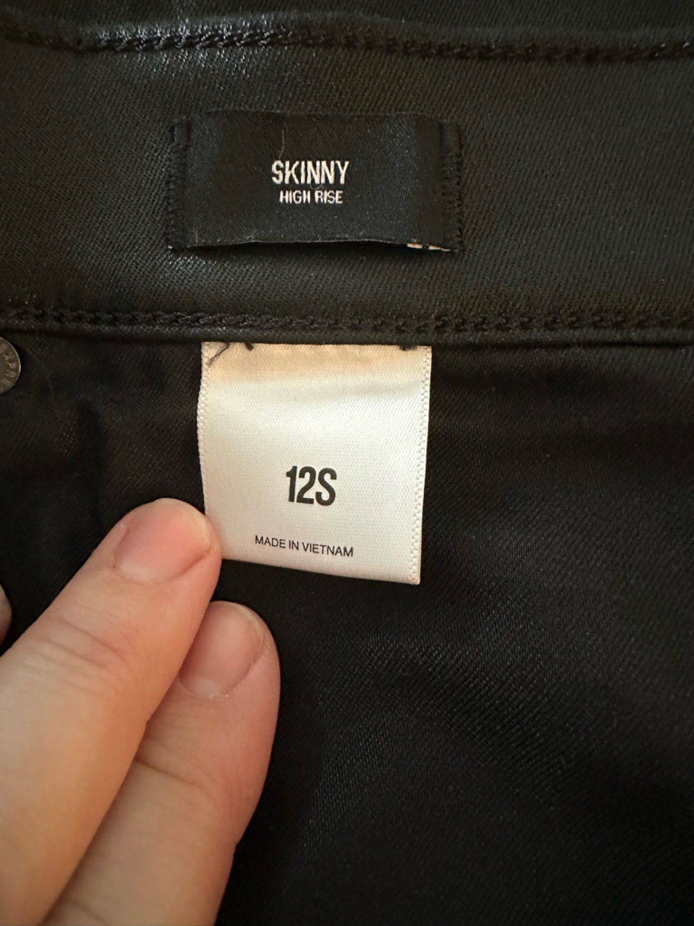 Express High Rise Skinny Pant - Picture 5 of 8